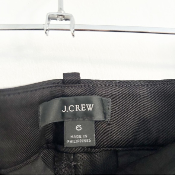 J. Crew Ingrid Pant in Black Gramercy Twill 100% Lyocell Size 6 - Picture 5 of 8
